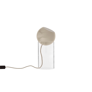 Lampadaire &Tradition Topan VP14 Lampadaire Topan VP14 Acrylique Transparent/Gris Beige