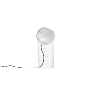 Lampadaire &Tradition Topan VP14 en Acrylique Transparent/Chrome