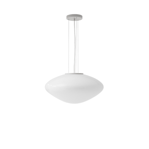 &Tradition Mist Suspension Ø56 Blanc/Verre Opale