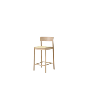 Chaise de Comptoir &Tradition Betty TK14 Chêne laqué/Fuse