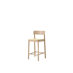 Chaise de comptoir &Tradition Betty TK14 Chêne laqué/Fuse 