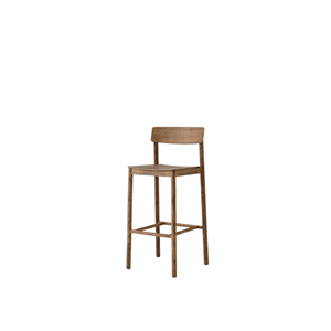 Tabouret de bar &Tradition Betty TK16 en chêne fumé