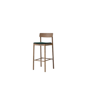 Tabouret &Tradition Betty TK17 Chêne fumé/Doux