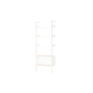 &Tradition Rombe Full Bay IF3 Armoire Étagère Chêne Laqué/Albâtre