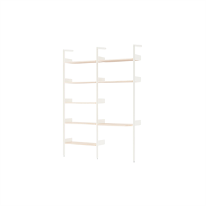 &Tradition Rhomb IF1 &IF5 Étagère Configuration B Chêne Laqué
