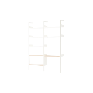 &Tradition Rhomb IF2 &IF6 Configuration D Chêne laqué/Albâtre