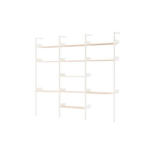&Tradition Rhomb IF2 &IF4 & IF5 Configuration D'étagères en Chêne Laqué