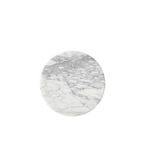 Plaque supérieure en fil de fer &Tradition pour VP11 Ø38 Bianco Carrara