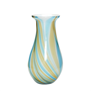 Hübsch Kaleido Vase Bleu/ Jaune