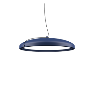 Suspension Intra Lighting Dawn S Ø60 Bleu Nuit Mat