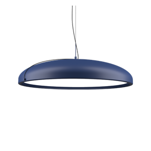 Suspension Intra Lighting Dawn S Ø80 Bleu nuit Mat