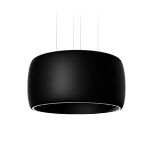Suspension Black Hole d'Intra Lighting avec Système Audio Ø84 Noir
