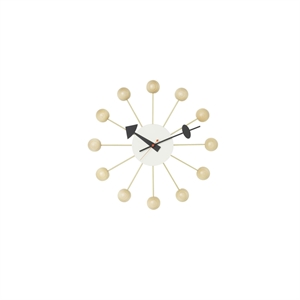 Vitra Ball Clock Horloge Murale Hêtre