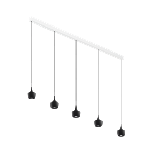 Suspension Biba Edgy en Bronze d'Intra Lighting