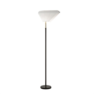 Lampadaire Artek A805 Aile D'ange en Laiton Poli
