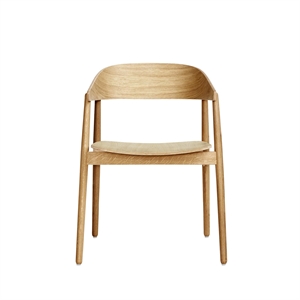 Chaise de Salle à Manger Andersen Furniture AC2 en Chêne Laqué Mat