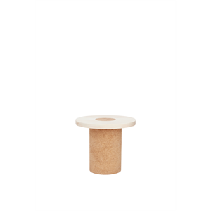 Petite Table D'appoint/table Petit Frama Sintra en Marbre Blanc /liège