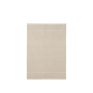 Kristina Dam Studio Oru Loom Tapis L145 Blanc Cassé/ Beige