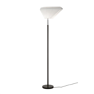 Lampadaire Artek A805 Angle Wing en Laiton Nickelé
