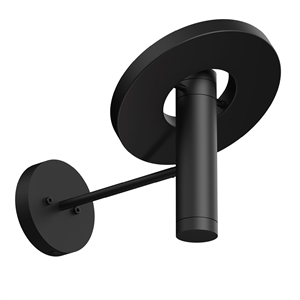 Applique Murale Tonone Beads 35, Éclairage Indirect, Noir Fumé