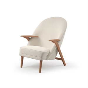 Fauteuil Wingman Chaleureux Nordique Barnum 24/chêne Huilé