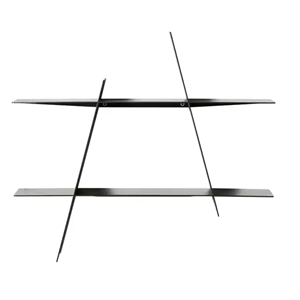 Andersen Furniture A-Shelf Étagère Moyenne 52x9x46 Noir