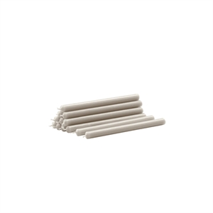 Tissu Nagel Sterinlys, Lot de 12, Lin Gris