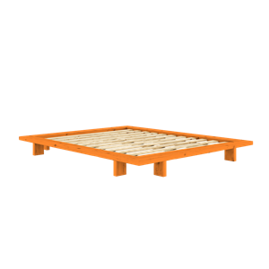 Karup Design Japan Cadre de Lit 160x200 Orange Solaire