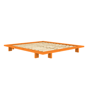 Karup Design Japan Cadre de Lit 180x200 Orange Solaire
