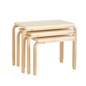 artek Table Basse 88 3 Pcs. Bouleau