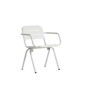 Chaise de Table à Manger Woud Ray Café Blanc