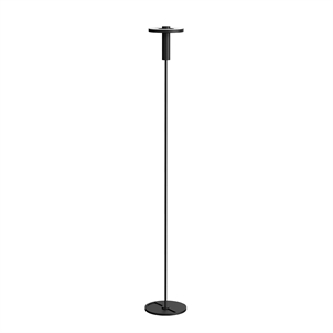 Lampadaire Tonone Beads à Éclairage Indirect, Noir Fumé