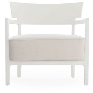 Fauteuil D'extérieur Kartell CARA MAT Blanc