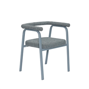 Hübsch Ecto Chaise de Salle à Manger Gris