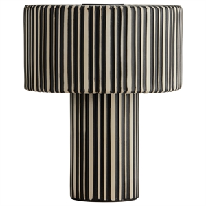 Decotique Vega Lampe de Table Noir/Beige