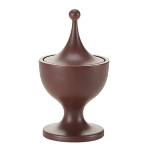 Vitra Ceramic Container No.2 Bowl Aubergine Foncé