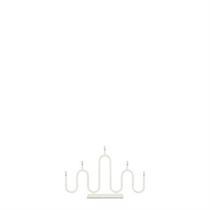 Globen Lighting Noel 5 Bougeoir/Lampe Portative de l'Avent Blanc Ivoire