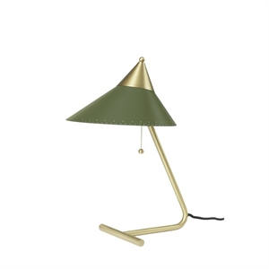 Warm Nordic Brass Top Lampe à Poser Vert