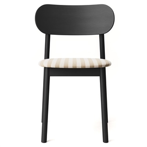 Chaise de Salle à Manger Decotique Elephant Noir/ruban Doux