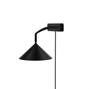 Applique Murale Globen Lighting Curve Noir