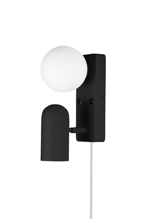 Globen Lighting Doppio Applique Murale Noir