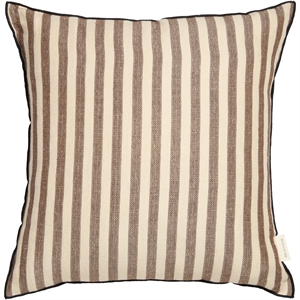 Decotique Outline Stripe Coussin 50x50 Marron Foncé