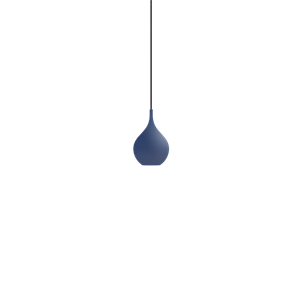 Suspension Biba Drop d'Intra Lighting, Bleu Nuit Mat