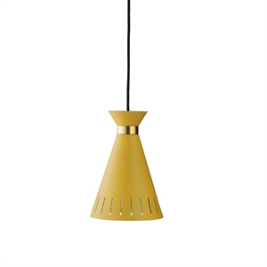 Warm Nordic Cone Suspension Jaune Miel