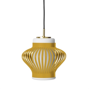 Warm Nordic Opal Lamella Suspension Jaune Miel