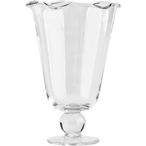 Decotique Karla Vase Ondulé Transparent