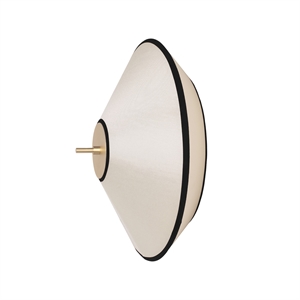 Edgeform Tafta Lampe Murale/plafonnier Ø40 Noir/Off-White