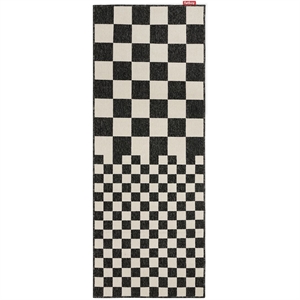 Tapis Fatboy Carpretty Catwalk Square Affair 80x200 cm Anthracite/ Crème