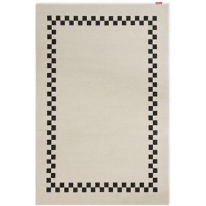 Tapis Fatboy Carpety Petit Check 160x230 cm Anthracite/ Crème