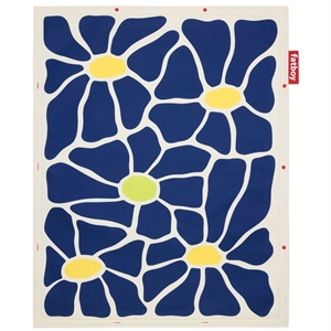 Tapis Fatboy Flying Carpet 140x180 cm Bleu Marine/ Crème